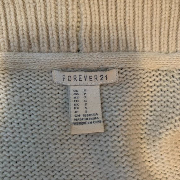 Forever 21 Patterned Long Cardigan (Small) - Picture 4 of 4